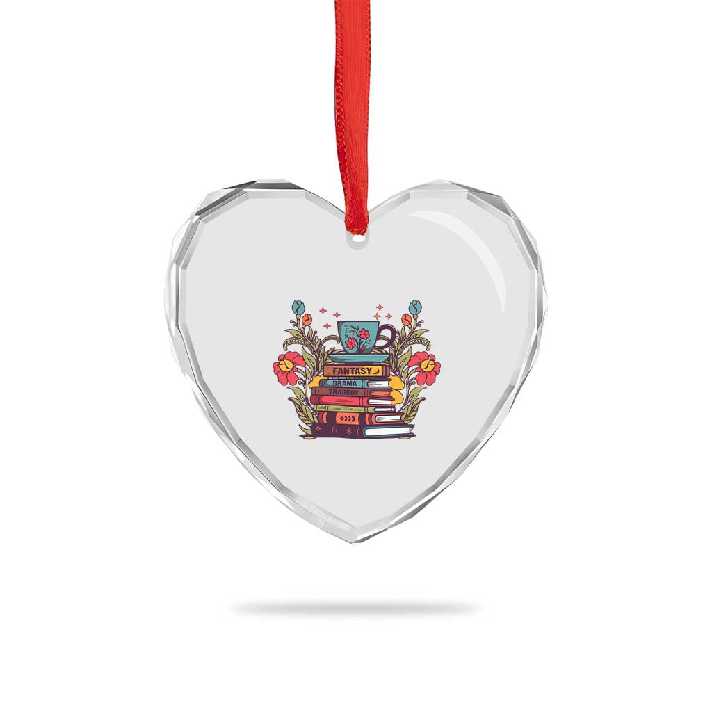 Subtle FDT Heart Crystal Glass Ornament Fantasy Drama Tragedy Book Lover TS02 Print Your Wear