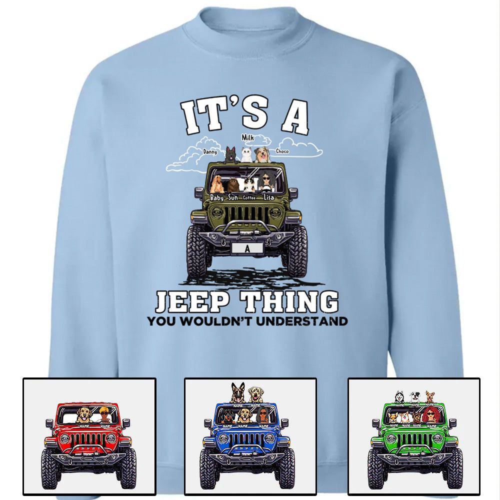 Custom JP T Shirt Its A JP Thing, Gift For Dog and Cat Lovers CTM00 Custom - Printyourwear