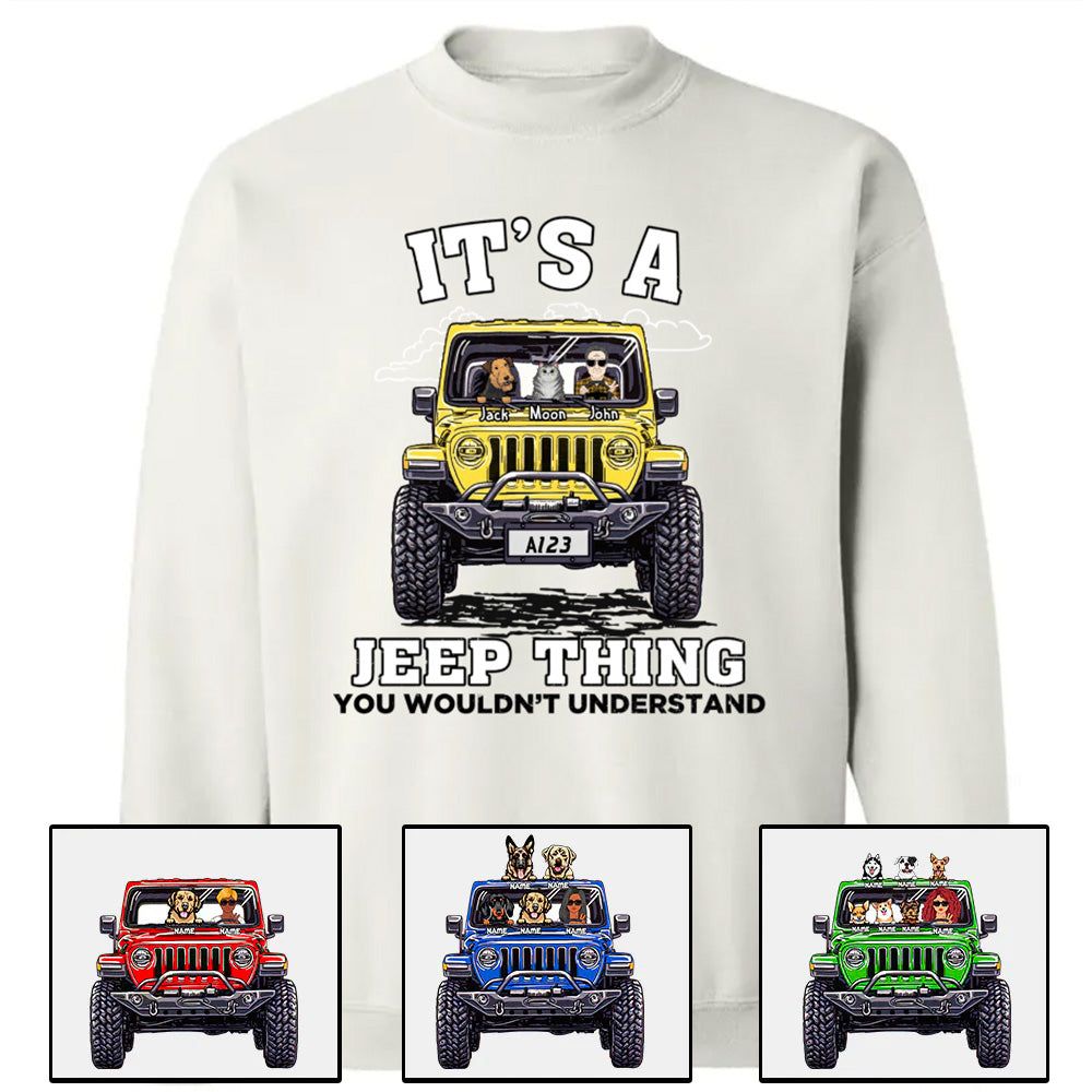 Custom JP T Shirt Its A JP Thing, Gift For Dog and Cat Lovers CTM00 Custom - Printyourwear