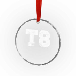 T8 Jersey Crystal Glass Ornament Concert Inspired Outfit Varsity Sports TS10 Print Your Wear