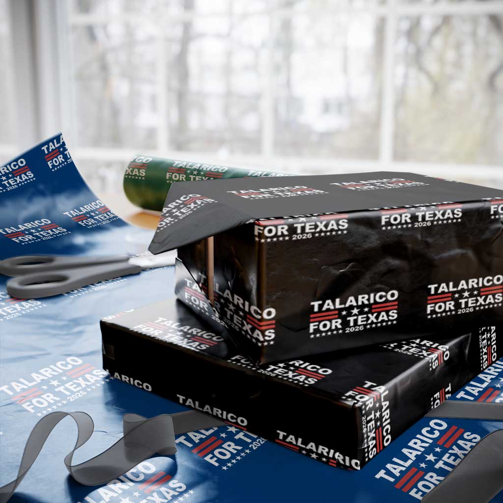 Talarico For Texas US Senate 2026 Wrapping Paper Roll James Talarico Support