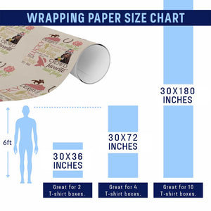 Talk Derby To Me Wrapping Paper Roll Horse Riders Ky Racing Day TS02 Print Your Wear