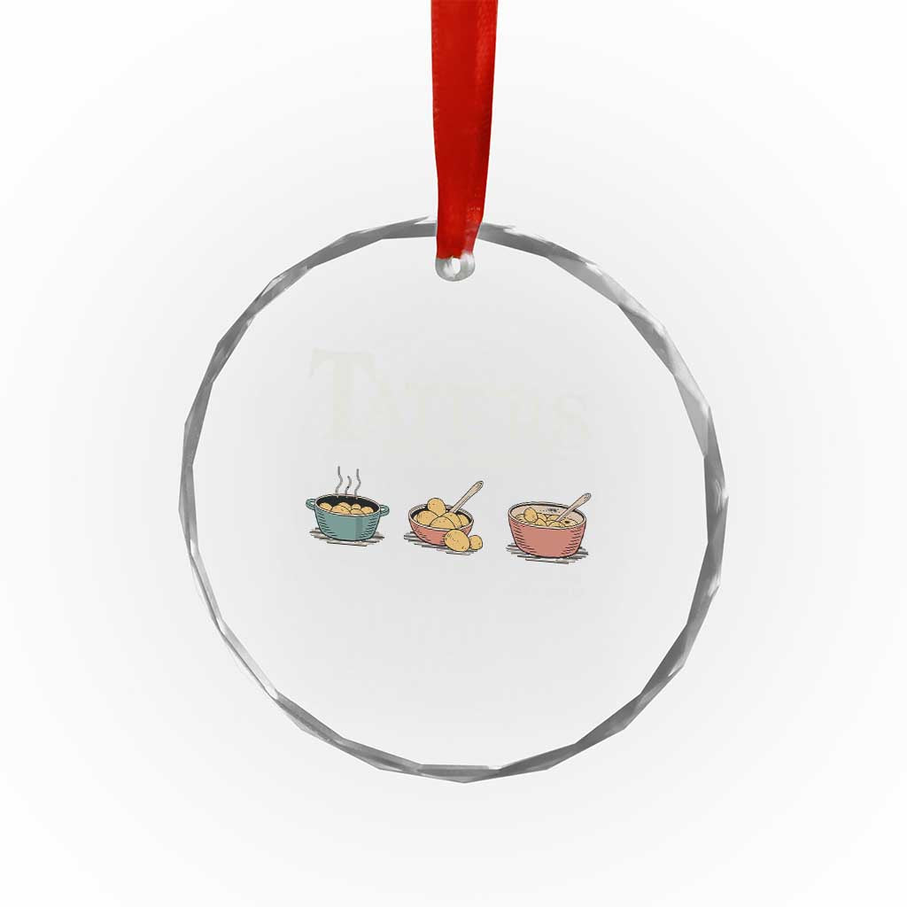 Taters Potatoes Crystal Glass Ornament Funny Movie Fans Holiday Gift TS10 Print Your Wear