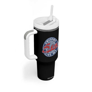 Proud Parents Tumbler With Handle Awesome Like My Son TB02 Print Your Wear