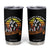 Funny Bigfoot Dad Tumbler Cup It's Not A Dad Bod It's A Father Figure TB02 Black Print Your Wear