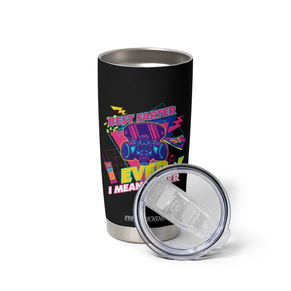 Retro Funny Dad Tumbler Cup World's Best Farter I Mean Father TB02 Print Your Wear