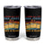 Dad Joke Tumbler Cup I Keep All My Dad Jokes In A Dad-A-Base Father's Day TB02 Black Print Your Wear