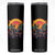 Retro Sunset Urban City Graphic Motorcycle Skinny Tumbler Motorcyclist Gift Biker Rider For Dad Husband Boyfriend Uncle TB02 Black Print Your Wear