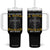 Dad Memorial Tumbler With Handle Heaven Needed A Hero God Picked My Dad TB02 One Size: 40 oz Black Print Your Wear