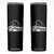 Funny Retirement Plan Fishing Skinny Tumbler Fisherman TB02 Black Print Your Wear