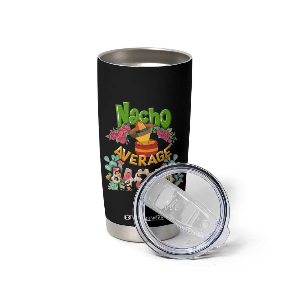 Funny Latino Mom Tumbler Cup Mom Life Got Me Feeling Un Poco Loco Hispanic Sugar Skull TB02 Print Your Wear