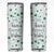 Irish Kisses and Shamrock Wishes Skinny Tumbler Lucky Clover St Patrick's Day TB02 White Print Your Wear