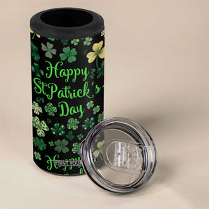 Lucky Irish Shamrocks 4 in 1 Can Cooler Tumbler Happy St Patricks Day TB02 Print Your Wear
