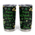 Lucky Irish Shamrocks Tumbler Cup Happy St Patricks Day TB02 Black Print Your Wear
