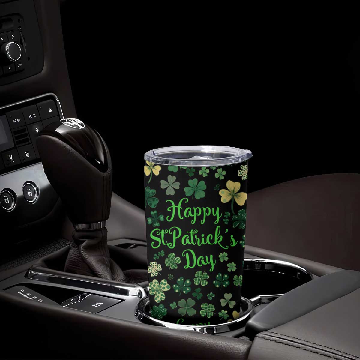 Lucky Irish Shamrocks Tumbler Cup Happy St Patricks Day TB02 Print Your Wear