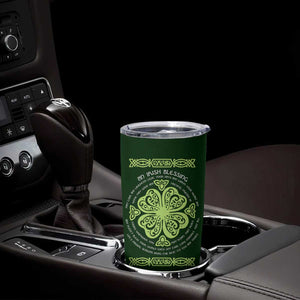 Irish Pride Celtic Shamrock Tumbler Cup An Irish Blessing Lucky Wishes TB02 Print Your Wear