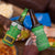 Funny Irish Nutrition Facts 4 in 1 Can Cooler Tumbler Green Leprechaun Costume St Patrick's Day TB02 Print Your Wear