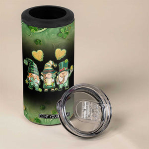 This Is My Lucky Cup 4 in 1 Can Cooler Tumbler Cute Irish Gnomes Buffalo Palid Funny St Patricks Day TB02 Print Your Wear