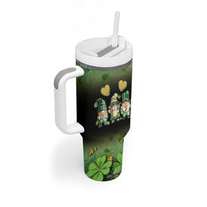 This Is My Lucky Cup Tumbler With Handle Cute Irish Gnomes Buffalo Palid Funny St Patricks Day TB02 Print Your Wear
