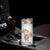 Personalized Autism Mom Skinny Tumbler Strong and Proud Puzzle Pieces Messy Bun TB02 Print Your Wear