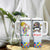 Personalized Autism Mom Tumbler With Handle Strong and Proud Puzzle Pieces Messy Bun TB02 Print Your Wear