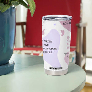 Aesthetic Floral Christian Tumbler Cup I Am A Child Of God Religious Faith Inspirational Bible Verse TB02 Print Your Wear