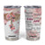 Floral Christian Faith Tumbler Cup Inspirational Bible Verses Faith-based Religious Scripture TB02 White Print Your Wear