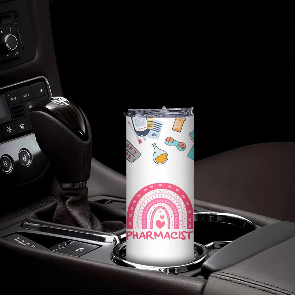 Funny Pharmacist Skinny Tumbler Pharmacy Tech Appreciation Pill Bottle Prescription TB02 Print Your Wear