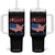 Trump Raised Fist Tumbler With Handle Fight American Flag TB02 One Size: 40 oz Black Print Your Wear