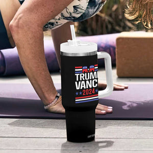 Trump Vance 2024 Tumbler With Handle 2024 President 45 47 Supporter Republican Elephant TB02 Print Your Wear