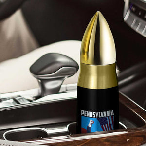 Trump Raised Fist Bullet Tumbler Butler Pennsylvania Never Forget July 13 2024 TB02 Print Your Wear