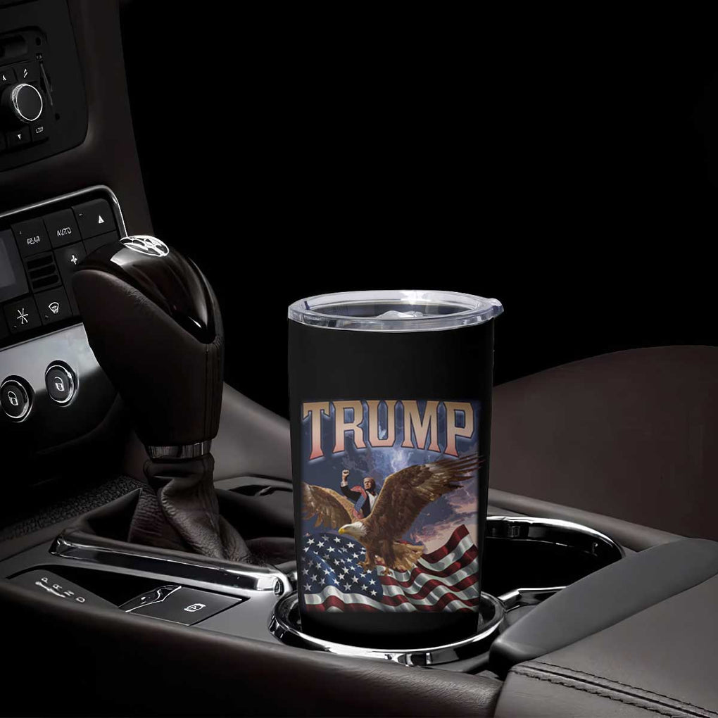 Trump Tumbler Cup American Eagle US Flag TB02 Print Your Wear