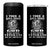 American Veteran 4 in 1 Can Cooler Tumbler I Took A DNA Test God Is My Father Veterans Are My Brothers Eagle TB02 One Size: 16 oz Black Print Your Wear