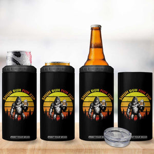 Camping Dad 4 in 1 Can Cooler Tumbler My Favorite Camping Buddies Call Me Dad Vintage Fathers Day TB02 Print Your Wear