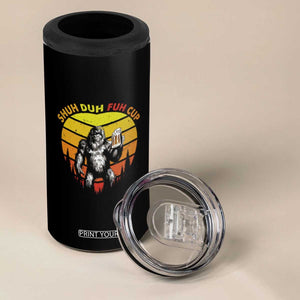 Camping Dad 4 in 1 Can Cooler Tumbler My Favorite Camping Buddies Call Me Dad Vintage Fathers Day TB02 Print Your Wear