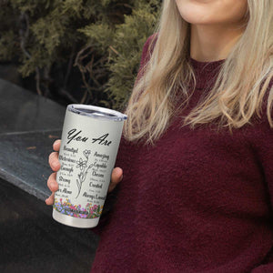 Uplifting Christian Faith Tumbler Cup I Can Do All Things Through Christ Who Strengthans Me Bible Verse Motivation TB02 Print Your Wear