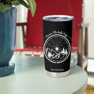 Retirement Gifts For Men Tumbler Cup My Retirement Plan Bicycle Biker Living The Bike Life TB09 Print Your Wear