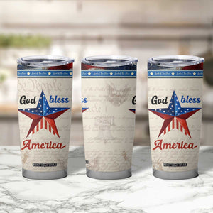 American Patriot Christian Tumbler Cup God Bless America TB09 Print Your Wear