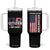 American Patriot Tumbler With Handle US Citizen Est 2025 Proud To Be American TB09 One Size: 40 oz Black Print Your Wear