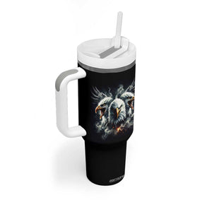 American Patriot Tumbler With Handle Home Of The Free Because Of The Brave TB09 Print Your Wear