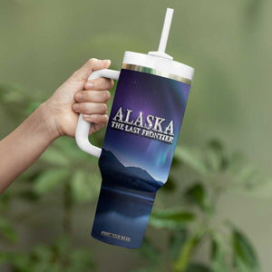 Alaska Aurora Tumbler With Handle The Last Frontier Bear Home TB09 Print Your Wear