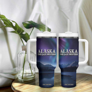 Alaska Aurora Tumbler With Handle The Last Frontier Bear Home TB09 Print Your Wear