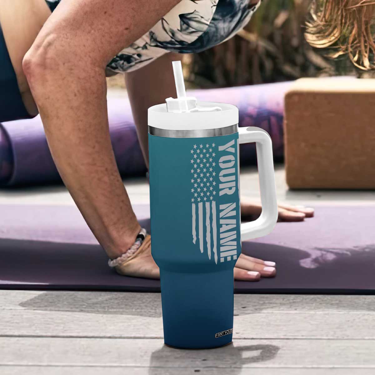 Personalized Retirement Gifts Tumbler With Handle Custom Name Fucking Quitter Mean Happy Retirement 2025 TB09 Print Your Wear