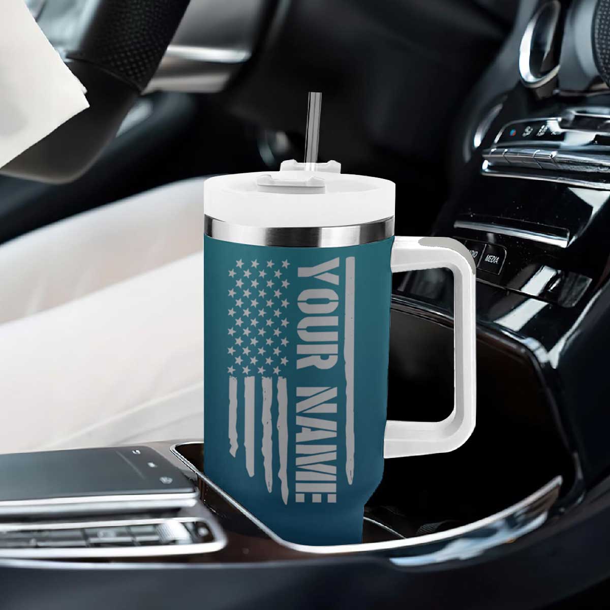 Personalized Retirement Gifts Tumbler With Handle Custom Name Fucking Quitter Mean Happy Retirement 2025 TB09 Print Your Wear