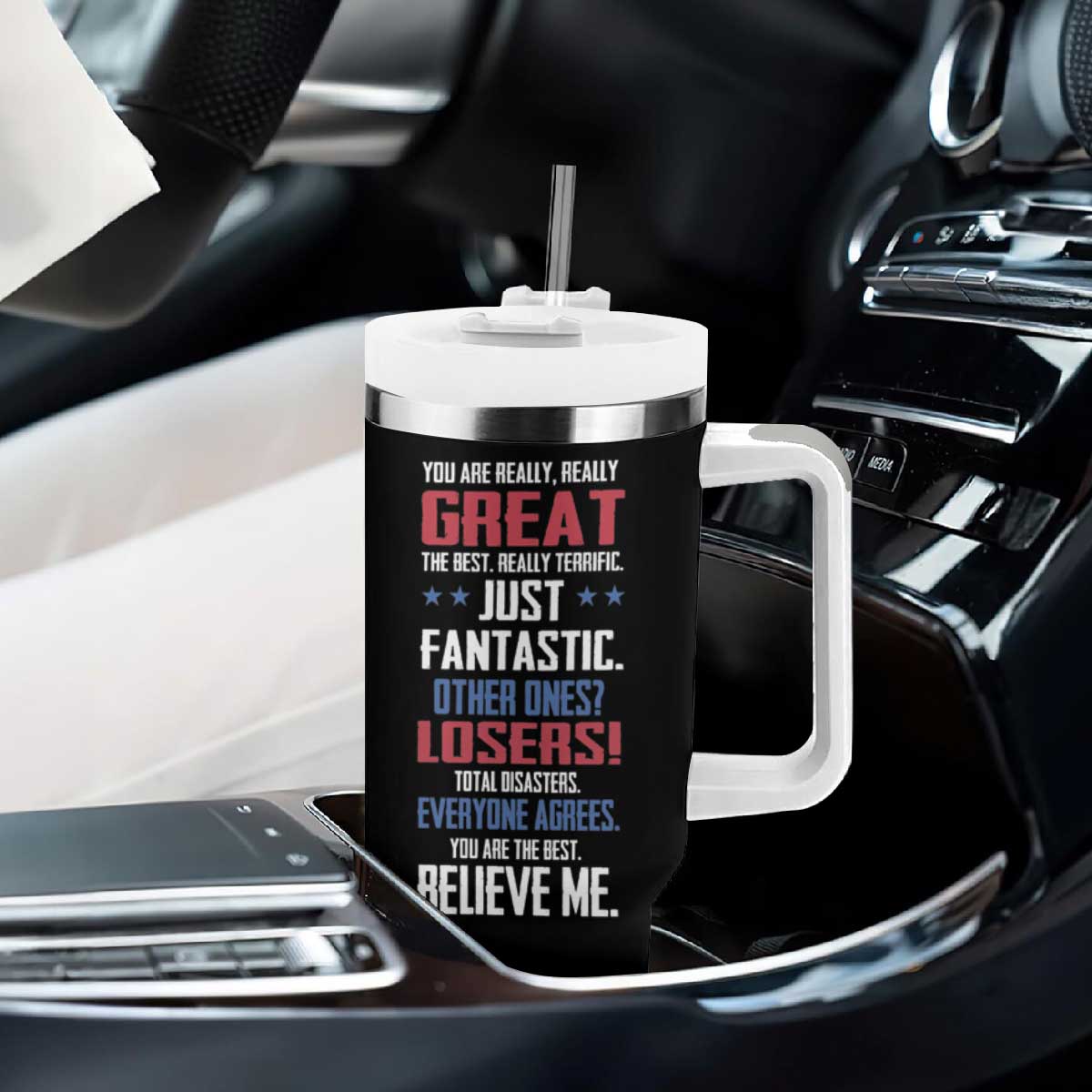 Funny Retired Gifts for Men Tumbler With Handle Trump Best Retirement Ever TB09 Print Your Wear