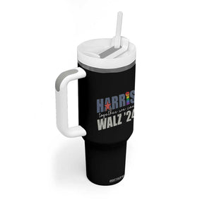 Harris Walz 2024 Tumbler With Handle Together We Can LGBT Rights Kamala Support TB09 Print Your Wear