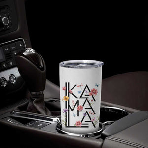 Kamala 2024 Tumbler Cup Madam President Wild Flower Harris Supporter TB09 Print Your Wear