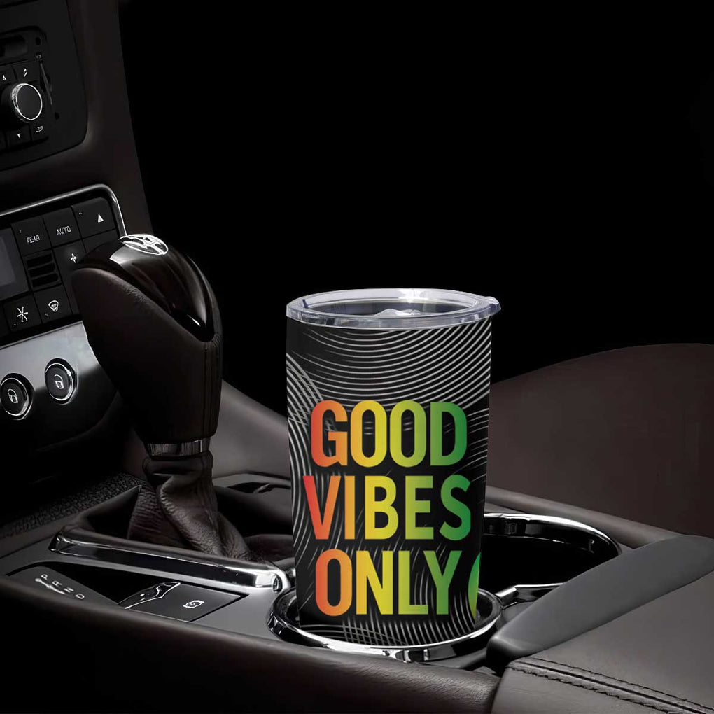 Jamaica Reggae Reggae Tumbler Cup Good Vibe Only TB09 Print Your Wear