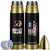 Trump 2024 Bulletproof Bullet Tumbler US President 45 47 America Flag TB09 Black Print Your Wear