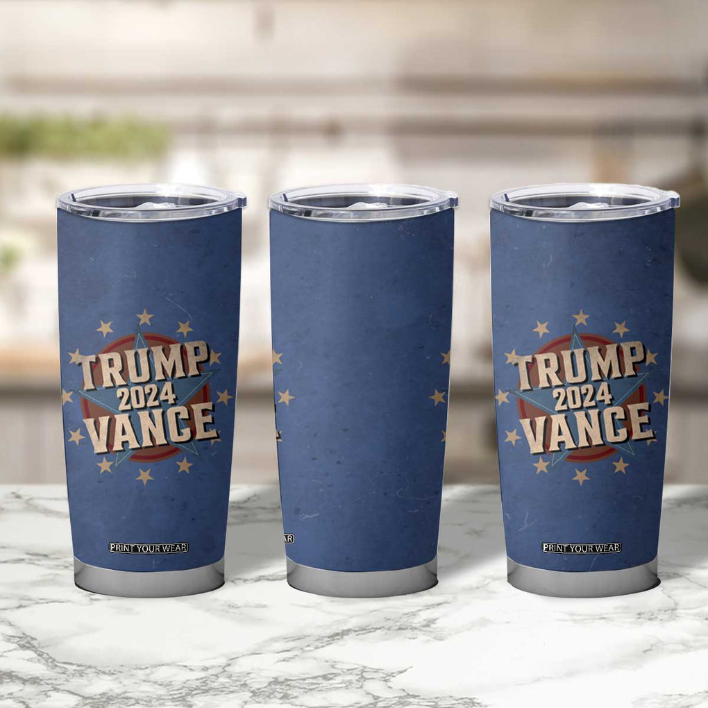 Trump Vance 2024 Tumbler Cup Stand With Trump US President Election TB09 Print Your Wear